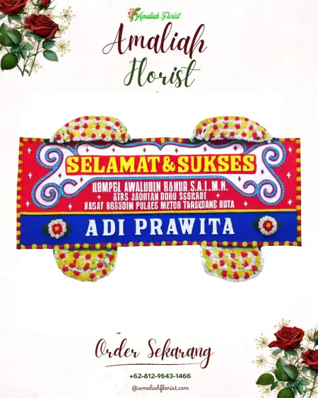 Papan Bunga Ucapan Selamat Sumberejo Kidul